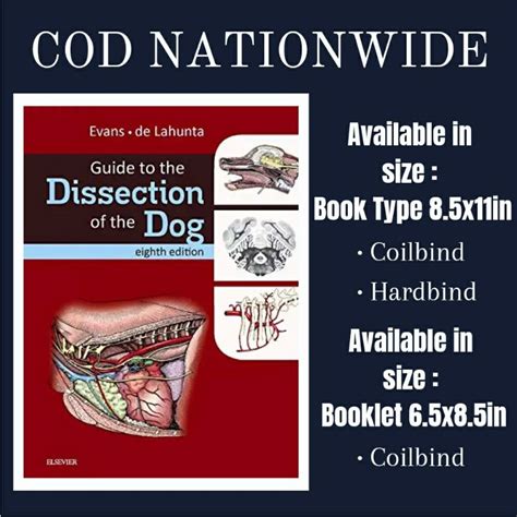 Guide To Dissection Of The Dog 8th Edition Shopee Philippines