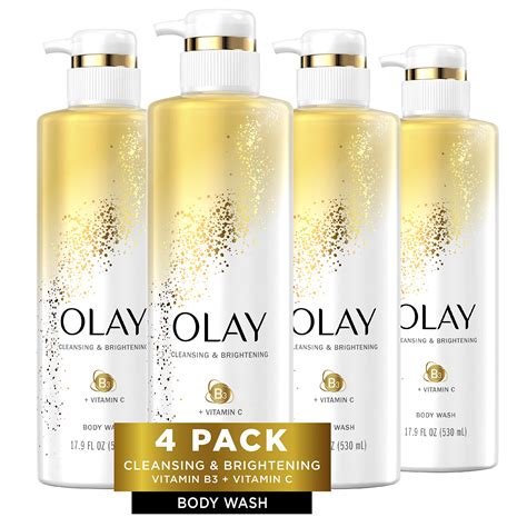 Olay Body Wash With Vitamin C And Vitamin B3 Cleansing And Brightening