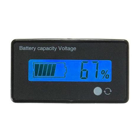 Lcd Battery Percentage Indicator Voltage Capacity Tester
