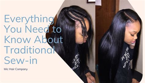 Everything You Need To Know About Traditional Sew In