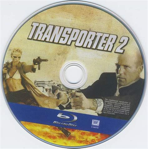 Transporter 2 2005 R1 Blu Ray Cover And Label Dvd Covers And Labels