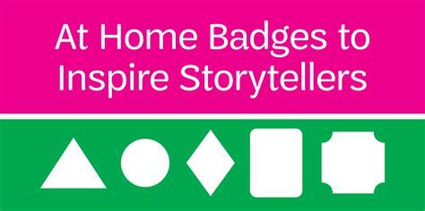 At Home Badges To Inspire Storytellers Girl Scouts Of Middle Tn