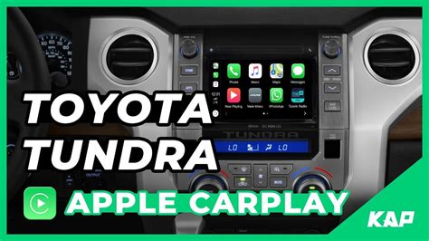 Toyota Tundra Apple Carplay Youtube