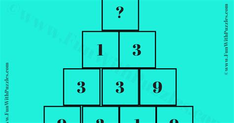 As you practice various puzzle types, then you can solve. Maths Puzzle with Picture and Answer