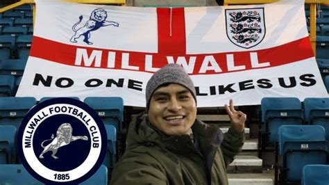 Con Los Ultras Del Millwall The Lions The Den Estadio Millwall V Brentdford Efl Vlog