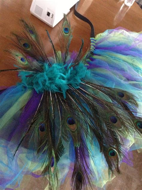 Peacock Tutu For Costume Feather Crafts Diy Projects To Try Crafts