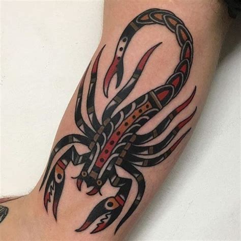 75 Best Scorpion Tattoo Designs And Meanings Self Protection 2019