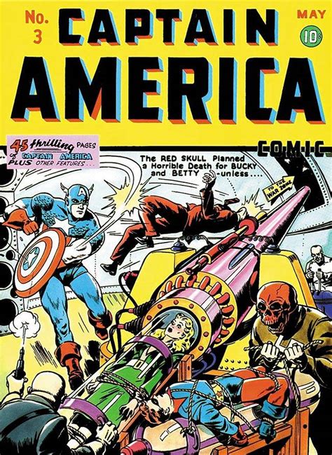 Captain America Comics 1941 N° 3timely Publications Guia Dos