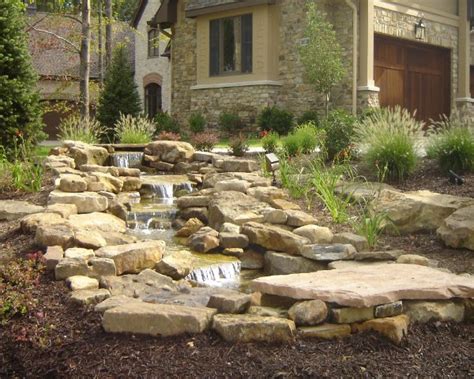 Landscaping Rock Waterscapes For Mountain Living Water Feature