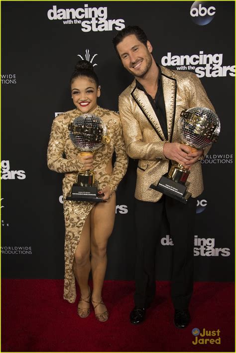 Full Sized Photo Of Laurie Hernandez Val Chmerkovskiy Dwts Win Final