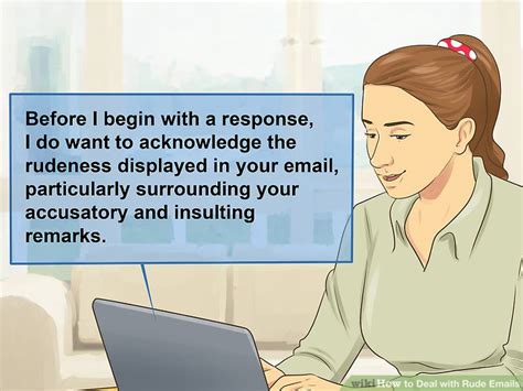 How To Deal With Rude Emails With Pictures Wikihow
