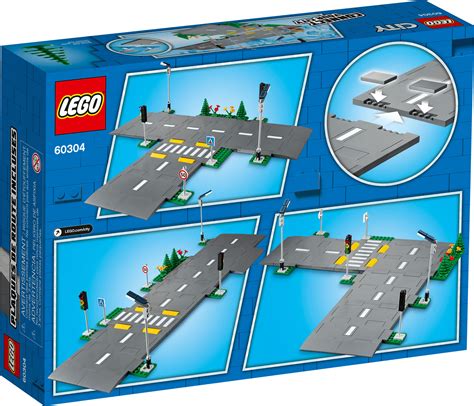 Nouveau 60304 Lego City Road Plaques Set Accessoire Comprend 112