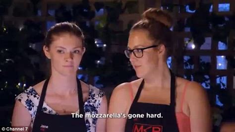 My Kitchen Rules 2015 Jane Loses Her Crown While Emma Is Labeled Desperate Daily Mail Online