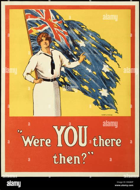 Afiche De Reclutamiento Australiano Ilustrado Por Harry J Weston Publicado En 1916 Consulte La