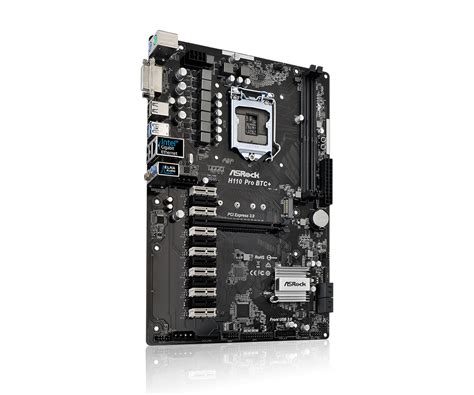 Asrock H110 Pro Btc Motherboard Specifications On Motherboarddb