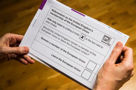 Referendum Polling Cards Mistakenly Sent To Eu Citizens Living In