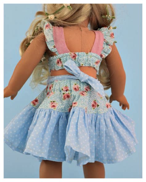 doll sewing pattern for a twirl skirt american girl 18 inch doll bonnie