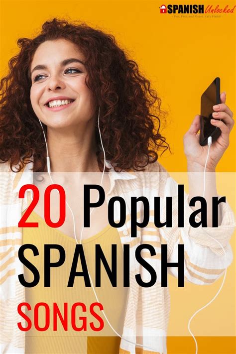 20 Popular Songs In Spanish Learning Spanish Learn Spanish Free