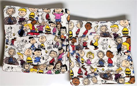 2 Pack Bowl Cozy T Set Peanuts Gang Charlie Brown Snoopy Etsy