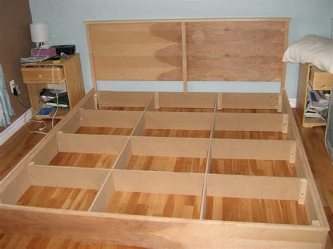 Easy And Cheap Diy Hardwood King Platform Bed Plans Autodidaktos Diy