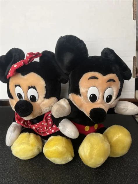 Vintage Disneyland Walt Disney World Mickey Mouse And Minnie Mouse 13