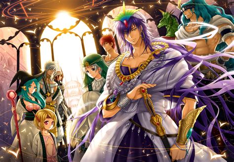 Magi The Labyrinth Of Magic HD Wallpaper Achtergrond 2300x1593