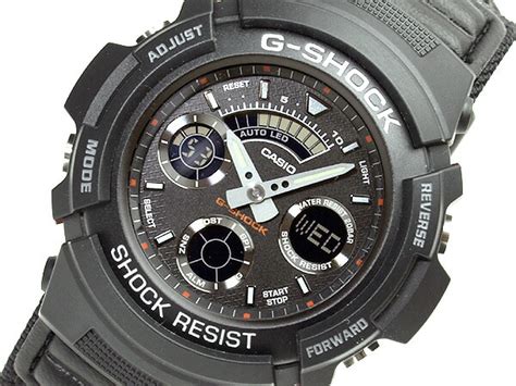 g supply rakuten global market casioカシオ gショック m spec アナログ×デジタルwrist watch black 海外model aw