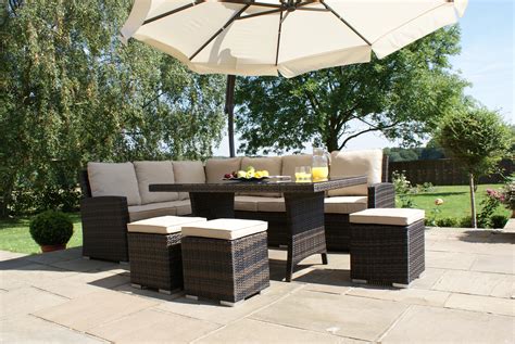 Buy garden sofa sets online! Kingston Corner Sofa Dining Set - Crownhill