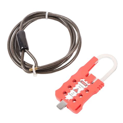 Lockout Tagout Cable Lock Tagout Cable Lock Adjustable Rustproof