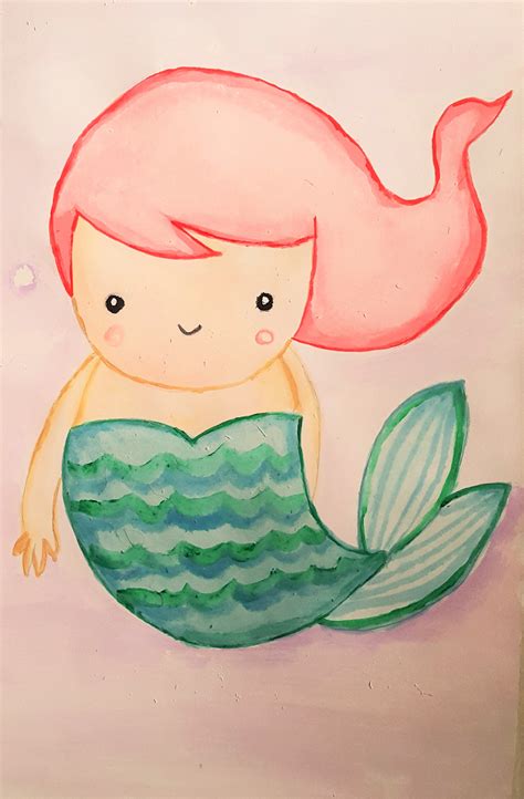 Mermaids Art Drawings For Kids Drawing For Kids Merma