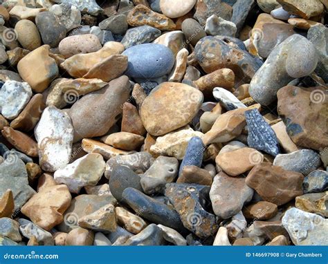 Mixed Colour Pebbles On A Beach Stock Photo Image Of Pebbles Ocean