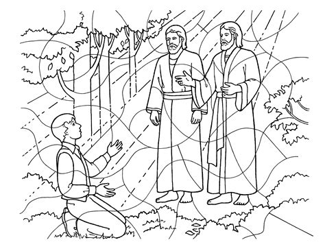 Tell Others About Jesus Coloring Page Coloring Pages