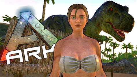 The Sexy Survivor Base Building Ark Survival Evolved Youtube