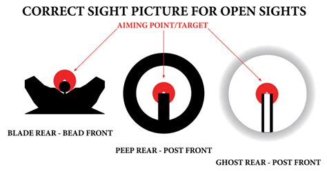 Proper Peep Sight Alignment Rifle Lasopasmile