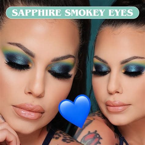 The Ultimate Sapphire Smokey Eyes Tutorial The Ultimate Sapphire Smokey Eyes Tutorial By