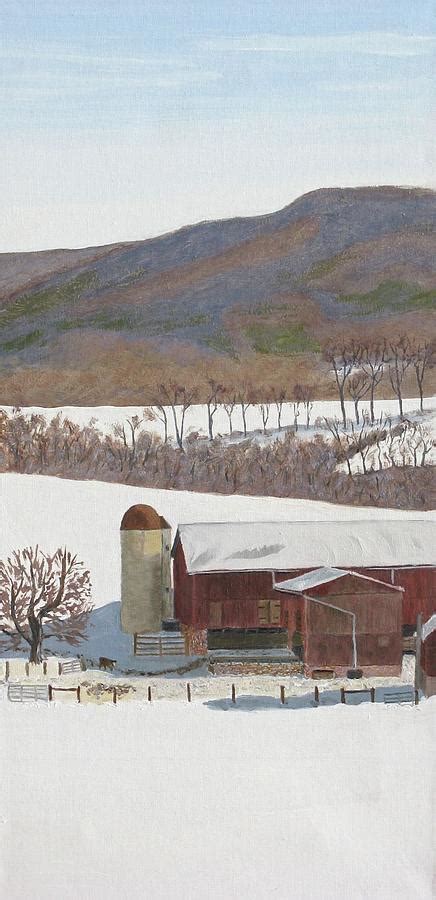 Tussey mountain is a stratigraphic ridge in central pennsylvania, united states, trending east of the bald eagle, brush, dunning and evitts mountain ridges. Tussey Mountain View Painting by Barb Pennypacker
