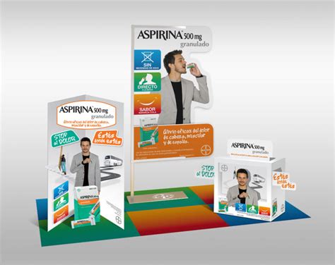 Campaña Promocional Aspirina Bayer Domestika