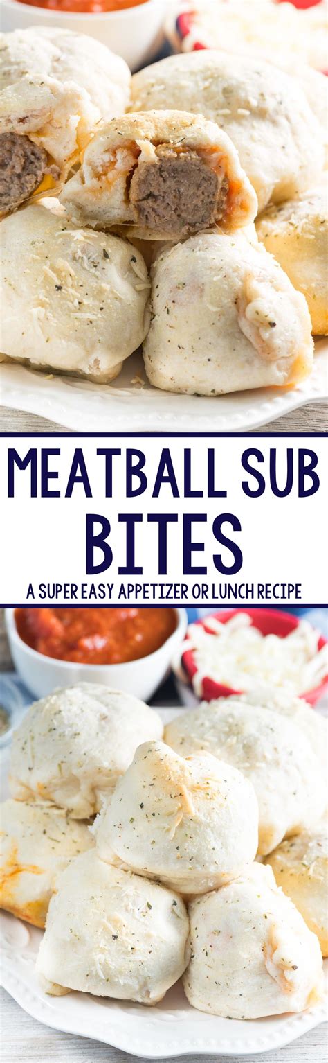 Simply line a skillet with your peanut butter cups, then top them with the 'mallows, and pop them in the oven. Easy Meatball Sub Bites | Recipe | Food recipes ...