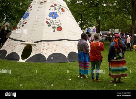 Participants At National Indigenous Peoples Day 2022 Celebrations In