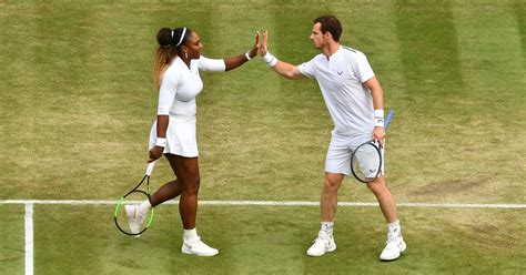 Wimbledon Serena Williams And Andy Murray’s Mixed Doubles Run Ended By Top Seeds