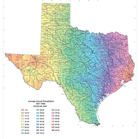 Texas Average Rainfall Map Business Ideas 2013