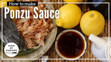 Ponzu Sauce Recipe Sushi Dandk Organizer