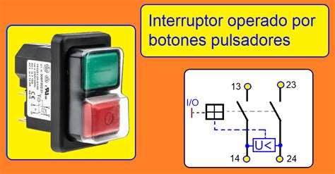 Coparoman Interruptor Operado Por Botones Pulsadores