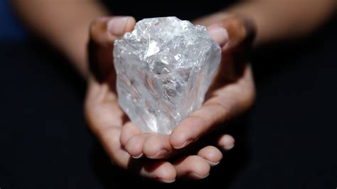 The Largest Diamond Found In A Century Comes From Botswana Who Will