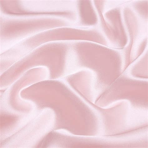 100 Silk Baby Pink Color 19mm Silk Satin Fabric For Dress Shirts