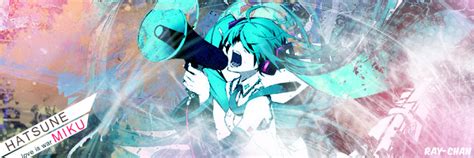 Hatsune Miku Banner By Rayuzumaki On Deviantart