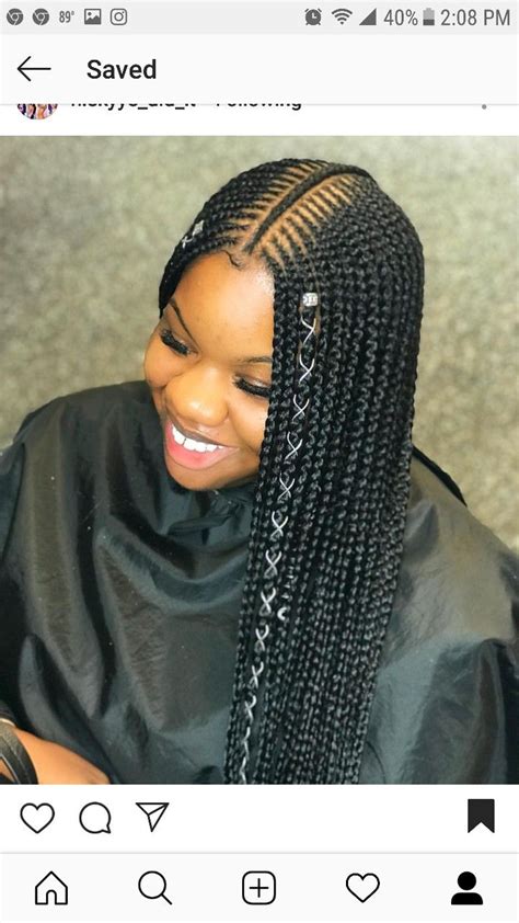 Pinterest Deealyss27 👑 Box Braids Hairstyles For Black