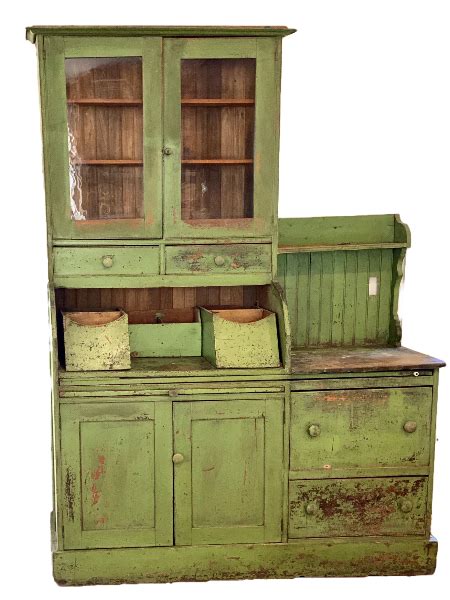 With its recessed paneling, nickel accents, and crown molding, this rustic kitchen pantry gives you the. Antique Kitchen "Kentucky" Pantry Cupboard » Treasured Estates