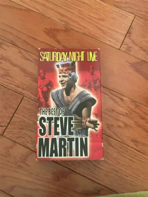 The Best Of Steve Martin Saturday Night Live Vhs 1999 Comedy Vintage