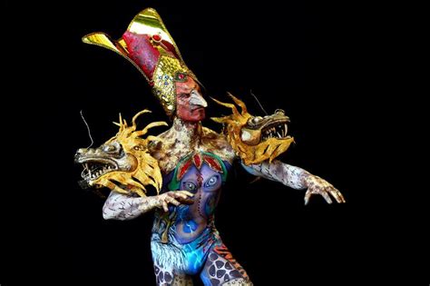 World Bodypainting Festival Models Transformed Into Amazing Artworks Bbc News